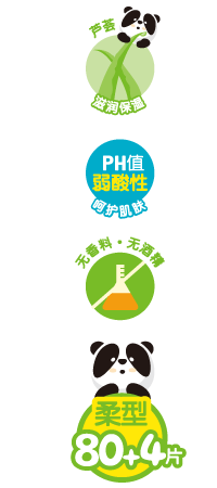 裘诺婴儿卫生湿巾功能說明